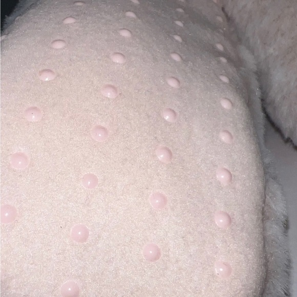 Target Faux Fur Pink Slipper Socks W/ Grippers | Size S (US 5-7) - Picture 9 of 9